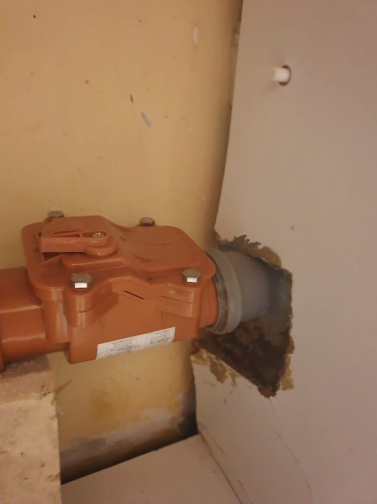 Bakırköy fare ve su geri tepmesi çekvalf montajı işlemi