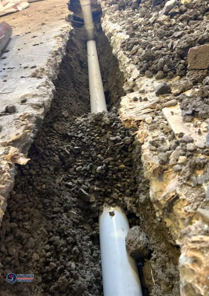 Beykoz kanalizasyon altyapı tamiri ve boru döşeme hizmeti
