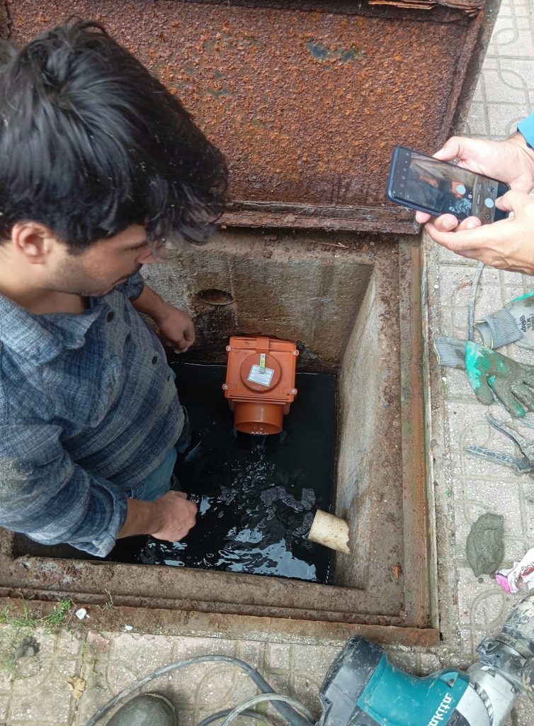 fatih kanalizasyon çekvalf takma işlemi