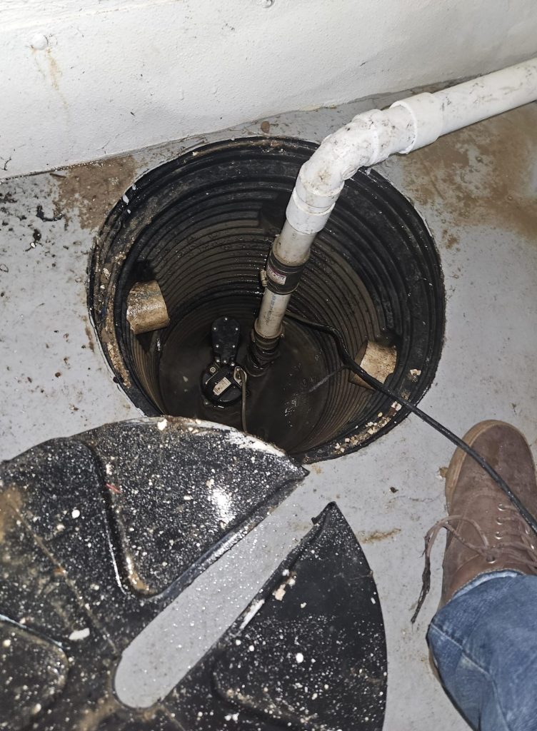 drenaj suyu tahliye pompası montajı