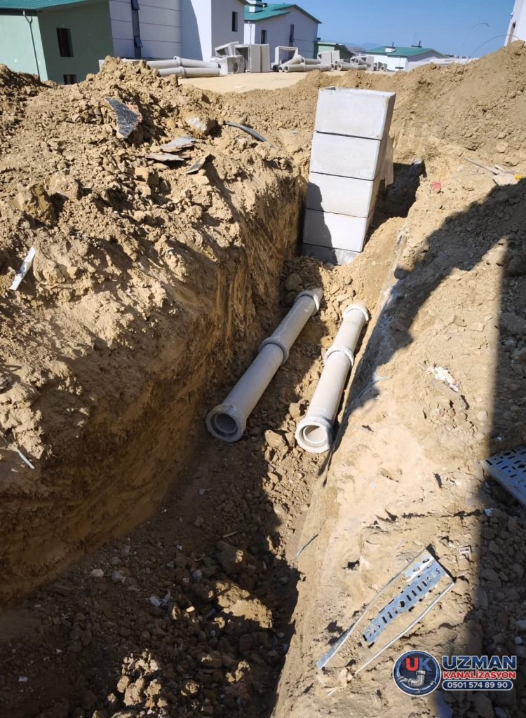İstanbul kanalizasyon altyapı hizmeti kazı ve boru döşeme çözümleri