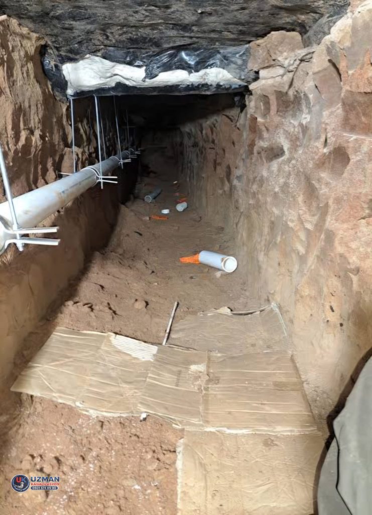 Profesyonel tünel açma işlemi