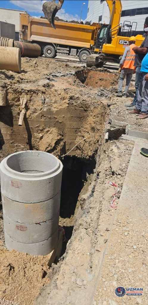 Maltepe logar bacası montajı kanal bağlantı işlemi