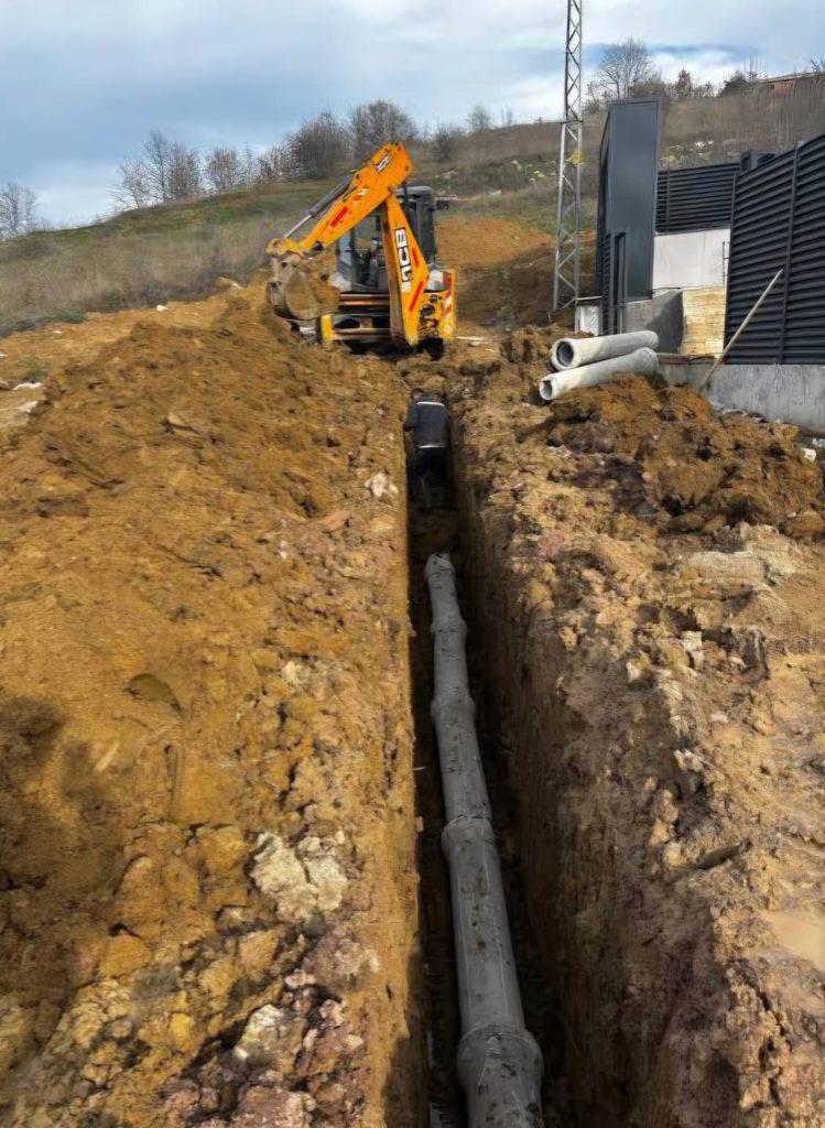 Sultanbeyli kanalizasyon altyapı çalışması