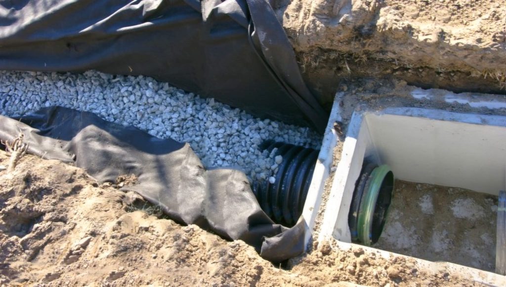 Üsküdar bina çevresi drenaj işlemi