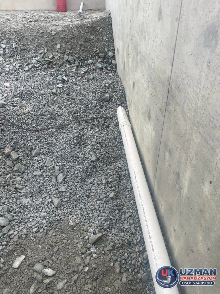 altyapı kanalizasyon arıza giderme ve hat yenileme işlemi