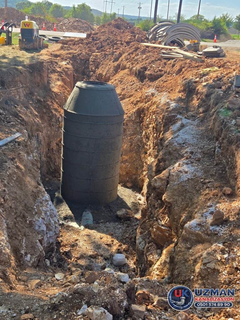 site altyapı logar montaj ve bağlantı işlemi