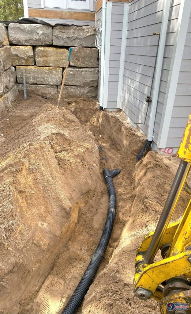 Güngören drenaj boru hattı ve altyapı kazı uygulaması