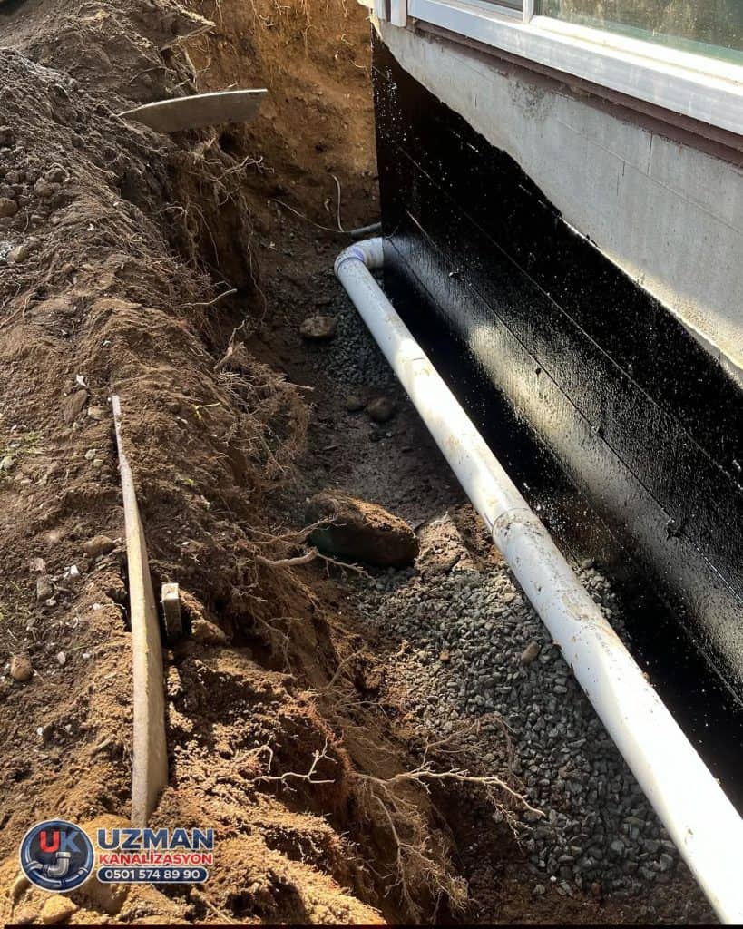 Kanalizasyon hat yenileme işlemi Kağıthane bölgesi
