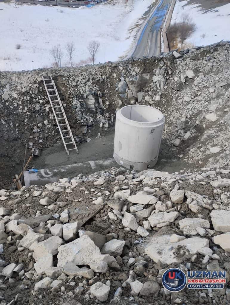 Kanalizasyon logar yapımı ve altyapı sistemi kurulumu