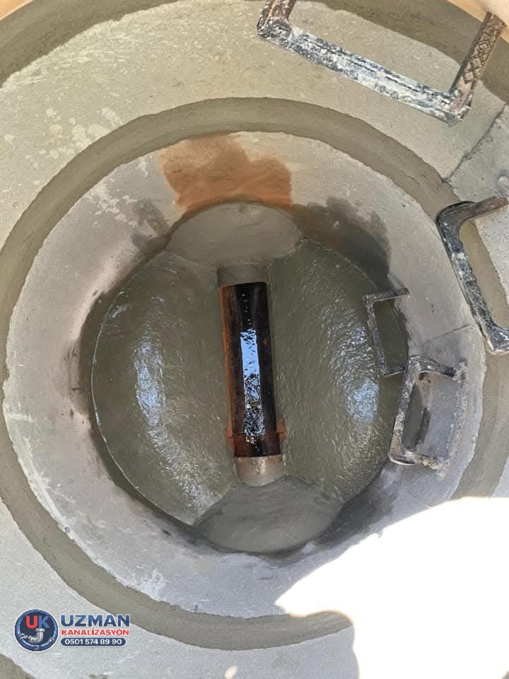 Logar içi kanal bağlantı noktası ve su sızdırmazlık yalıtım uygulaması