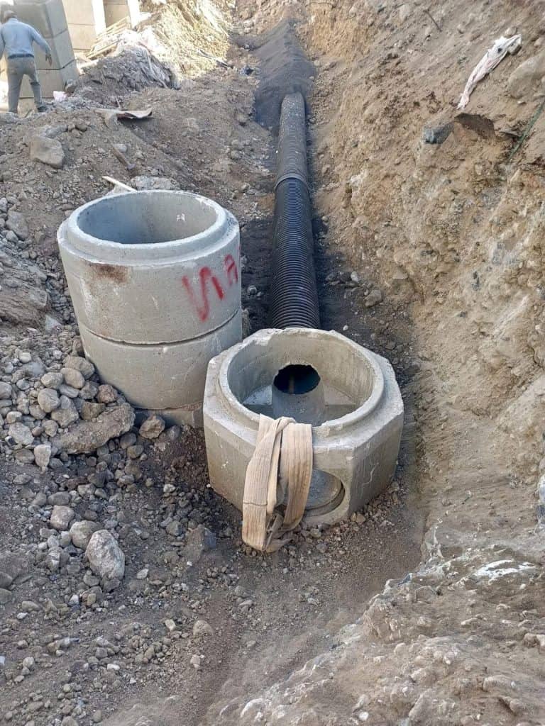 sultangazi kanalizasyon boru hattı döşeme ve altyapı çalışması